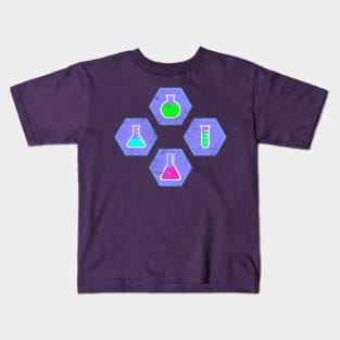 Chemistry Lab Flasks Kids T-Shirt